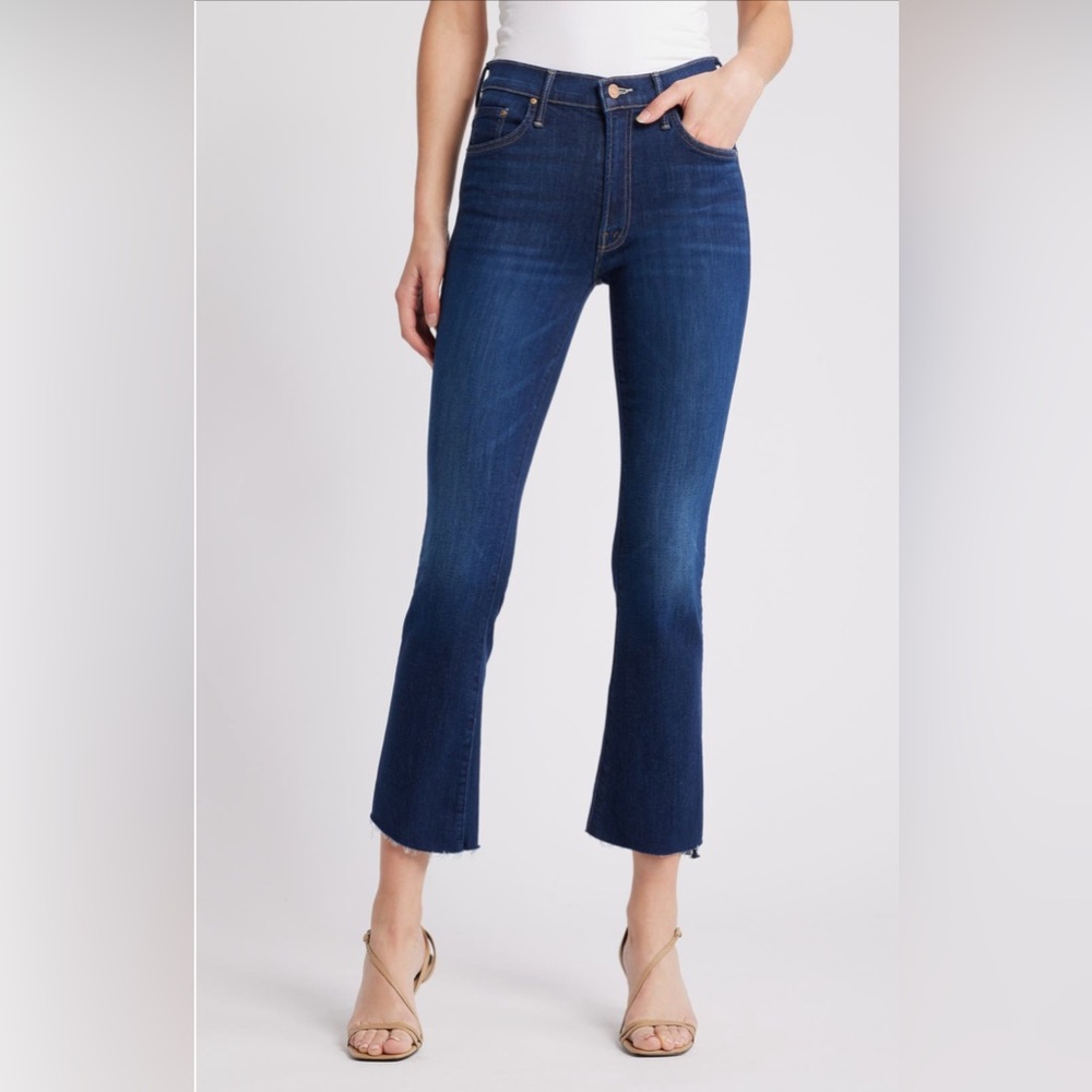 MOTHER Blue Flare Jeans